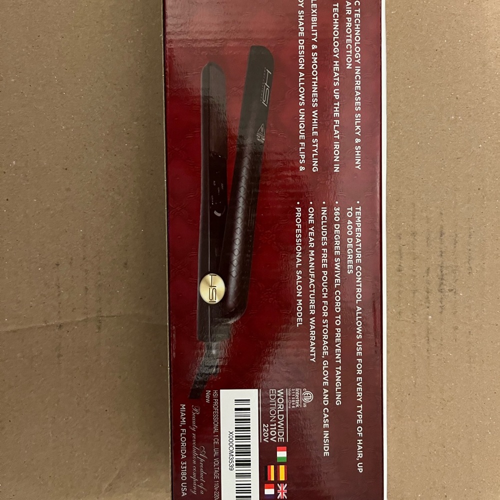 HSI Professional Glider | Ceramic Hair Flat Iron